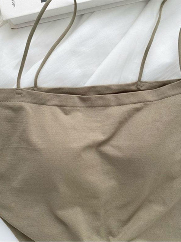 Kitten -  High Elastic Cropped Camisole