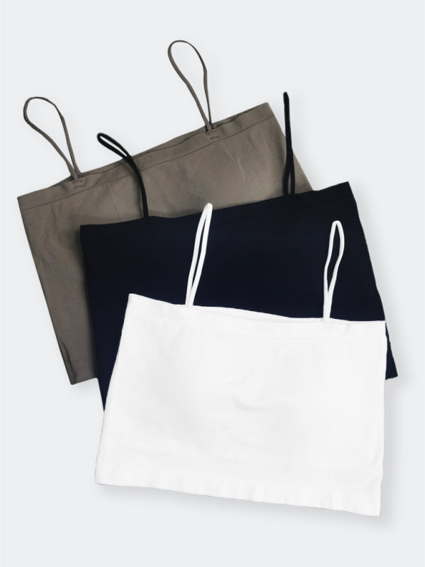 Kitten -  High Elastic Cropped Camisole