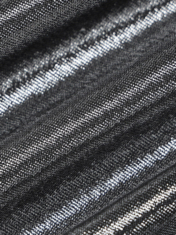 Boldy - Slant Shoulder Sleeveless Hip Dress