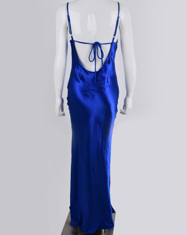 Frolian - swing neck evening dress