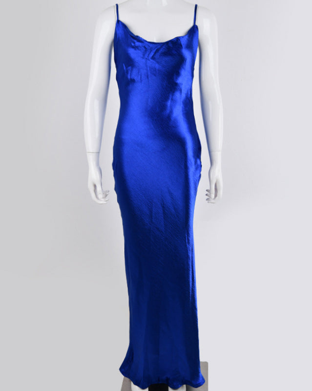 Frolian - swing neck evening dress