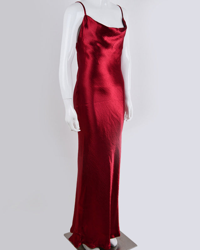 Frolian - swing neck evening dress