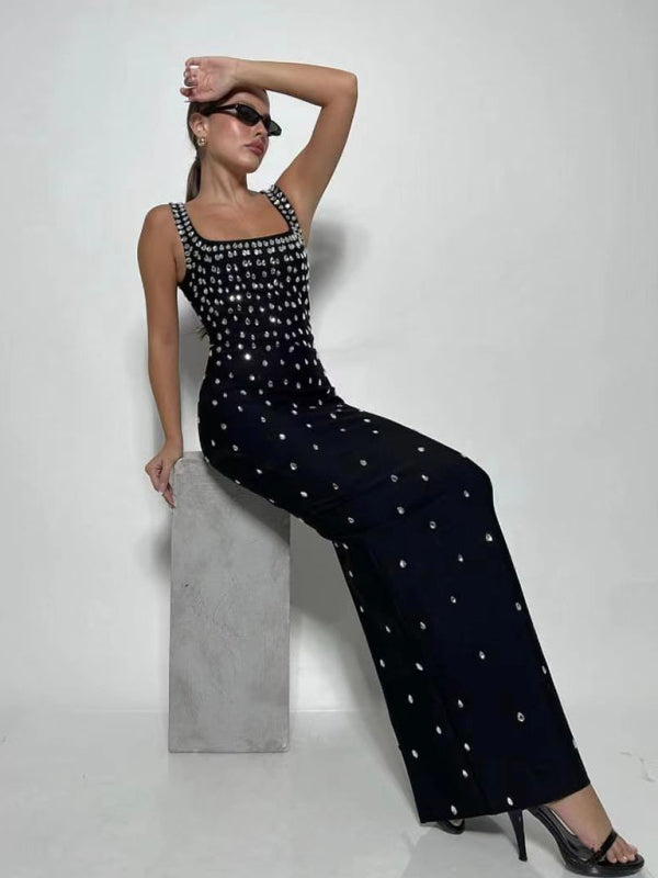 Bondage -  Rhinestone Bandage Dress