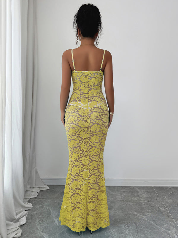 Portal - suspender hollow dress