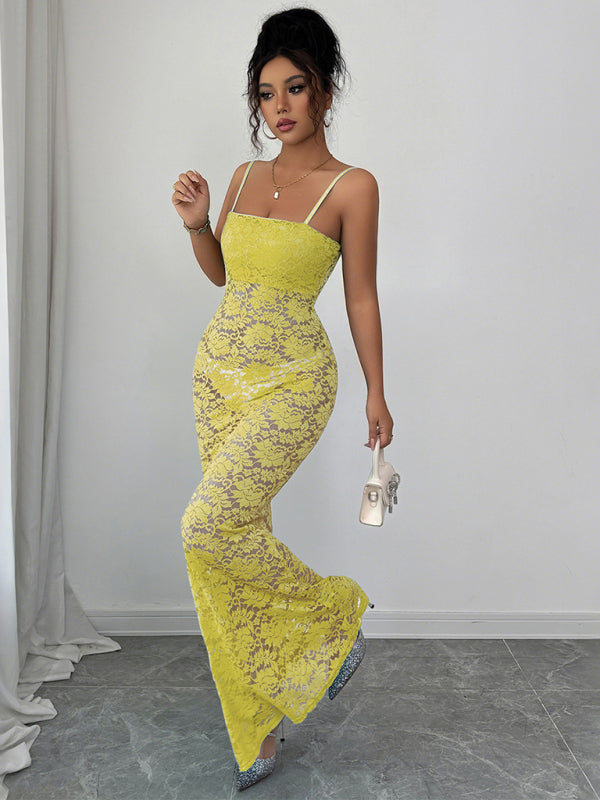 Portal - suspender hollow dress