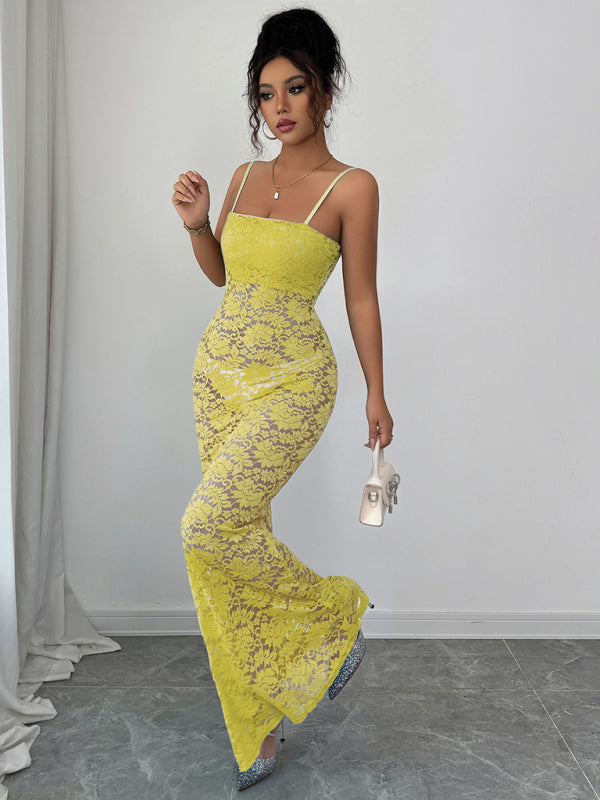 Portal - suspender hollow dress